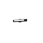 Luminaire de vanité Kendal Lighting Endura VF2523-BLK 18W noir