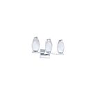 Kendal Lighting VF2710-3L-CH Soren 50W Chrome LED Lumière Vanité
