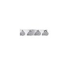 Luminaire de vanité Kendal Lighting Solaro VF4000-4L-CH 200W 4-lumières chrome