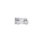 Luminaire de vanité Kendal Lighting Fybra VF4100-2L-CH 100W 2-lumières chrome
