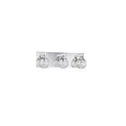 Luminaire de vanité Kendal Lighting Fybra VF4100-3L-CH 150W 3-lumières chrome