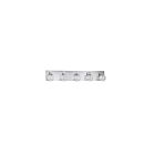 Luminaire de vanité Kendal Lighting Fybra VF4100-5L-CH 250W 5-lumières chrome