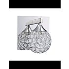 Luminaire de vanité Kendal Lighting Crys VF4200-1L-CH 50W 1-lumière chrome