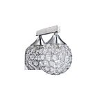 Luminaire de vanité Kendal Lighting Crys VF4200-1L-CH 50W 1-lumière chrome