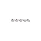 Luminaire de vanité Kendal Lighting Lustra VF7100-5L-CH 250W 5-lumières chrome