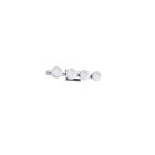 Luminaire de vanité Kendal Lighting Orbitron VF8800-4L-CH 4-Lumières 160W Chrome