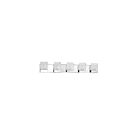 Luminaire de vanité LED Kendal Lighting Astron VF9805-1CH 39W chrome