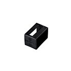 Embout pour rail en U de ruban lumineux Kichler 10176BK noir