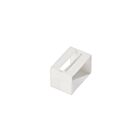 Embout pour rail en U de ruban lumineux Kichler 10176WH blanc