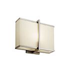 Applique murale à LED Kichler Rigel 10421SNLED 1-lumière 16W nickel satiné