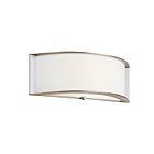 Applique murale à LED Kichler Arcola 10630PNLED 1-lumière 16W nickel poli