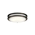 Plafonnier à LED Kichler Avon 10769OZLED 1-lumière 28.50W vieux bronze