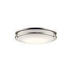 Plafonnier à LED Kichler Avon 10788NILED 1-lumière 48W nickel brossé