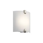 Applique murale à LED Kichler 10795NILED 1-lumière 16W nickel brossé
