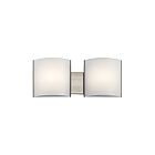 Luminaire de vanité à LED Kichler 10798NILED 1-lumière 32W nickel brossé