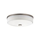 Plafonnier à LED Kichler 10885NILED 1-lumière 23W nickel brossé