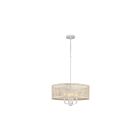 Kichler 82401 4-Lumières Blanc 60W Lustre
