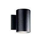 Lanterne murale extérieur à LED Kichler Cylinder 11250BKT30 1-lumière 11W noir texturé