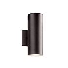 Lanterne murale extérieur à LED Kichler Cylinder 11251AZT30 1-lumière 15W bronze architectural texturé