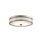 Plafonnier à LED Kichler Pira 11302NILED 19W nickel brossé