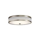 Plafonnier à LED Kichler Pira 11303NILED 28.50W nickel brossé