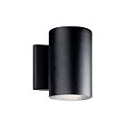 Lanterne murale extérieur à LED Kichler Cylinder 11309BKTLED 10W noir texturé