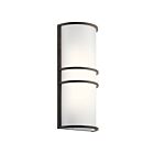 Applique murale à LED Kichler 11315OZLED 2-lumières 22W vieux bronze