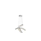 Suspendu à LED Kichler Crushed Ice 83496 3-lumières chrome