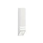 Lumière de patio à persiennes avec rail descendant Kichler 15066WHT 1.00W blanc