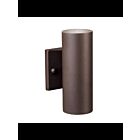 Lumière de patio à éclairage vers le haut et le bas Kichler 15079AZT 1W bronze