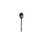 Éclairage de sentier LED Kichler 15205AZT 1-Lumière 75W bronze