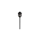 Éclairage de sentier LED Kichler 15205BKT 1-Lumière 75W noir