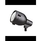Lumière d'appoint de taille moyenne Kichler 15241BKT 1-Lumière 75W noir