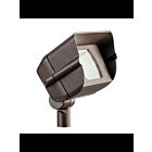 Mini projecteur à capot faisceau large Kichler 15396AZT 1.00W bronze