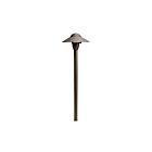Luminaire de sentier à dôme Kichler 15470AZT 2.30W bronze