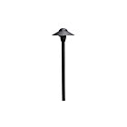 Luminaire de sentier à dôme Kichler 15470BKT 1.00W noir
