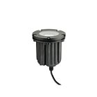 Kichler 15495BKB 1-Lumière 7W Laiton noir encastré au sol