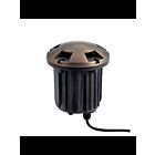 Éclairage paysager à enterrer Kichler 15498CBR 5.00W laiton