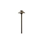 Éclairage de sentier Kichler 15505CBR 1-Lumière 16W laiton