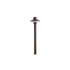 Luminaire de sentier à dôme Kichler 15506CBR 2.30W laiton