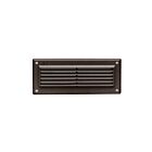 Lumière de brique à persiennes Kichler 15773AZT27R 1.72W bronze architectural texturé