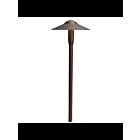 Luminaire de sentier à dôme Kichler 15810AZT30R 8-Lumières 3.00W bronze
