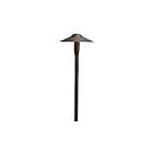 Luminaire de sentier à dôme Kichler 15810AZT30R 8-Lumières 3.00W bronze