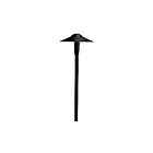 Luminaire de sentier à dôme Kichler 15810BKT27R 8-Lumières 3.00W noir