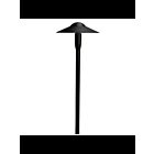 Luminaire de sentier à dôme Kichler 15810BKT30R 8-Lumières 3.00W noir