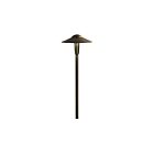 Luminaire de sentier à dôme Kichler 15810CBR27 8-Lumières 3.00W laiton