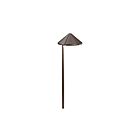 Luminaire de sentier LED à montage latéral Kichler 15815AZT27R 4.30W bronze