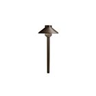 Luminaire de sentier à dôme étagé Kichler 15820AZT27 2.00W bronze