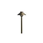 Luminaire de sentier à dôme étagé Kichler 15820CBR30 5W laiton