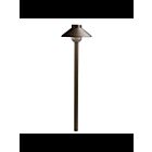 Luminaire de sentier à dôme étagé court Kichler 15821AZT 2.00W bronze
